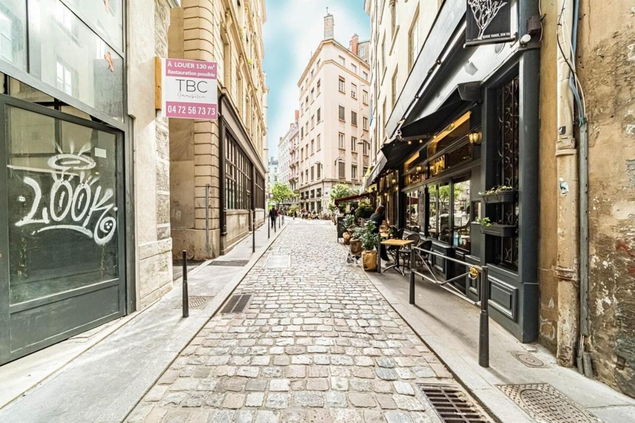 The Pizay Duplex Cozy 2 People - Metro Hotel De Ville Lyon Zewnętrze zdjęcie