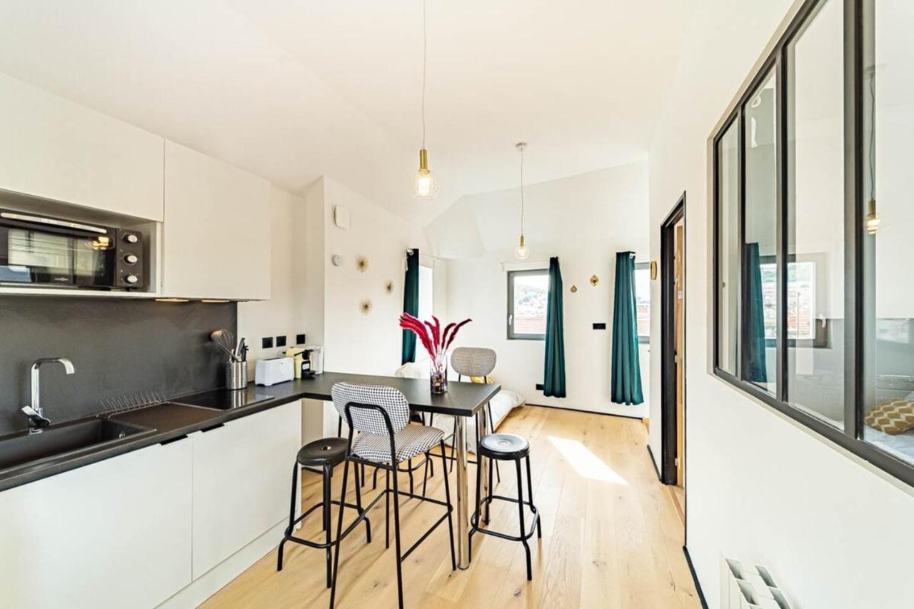 The Pizay Duplex Cozy 2 People - Metro Hotel De Ville Lyon Zewnętrze zdjęcie