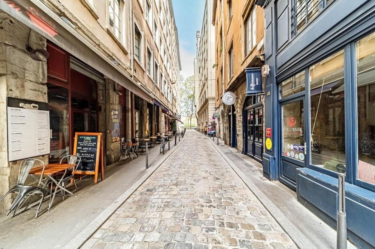The Pizay Duplex Cozy 2 People - Metro Hotel De Ville Lyon Zewnętrze zdjęcie
